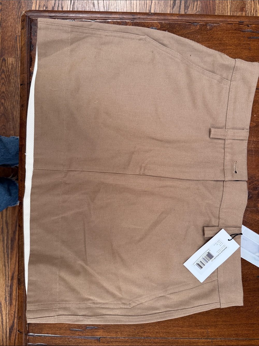 Proenza Schouler Tan Ribbed Mini Skirt